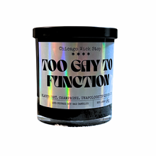 Load image into Gallery viewer, Too Gay to Function 14oz Black